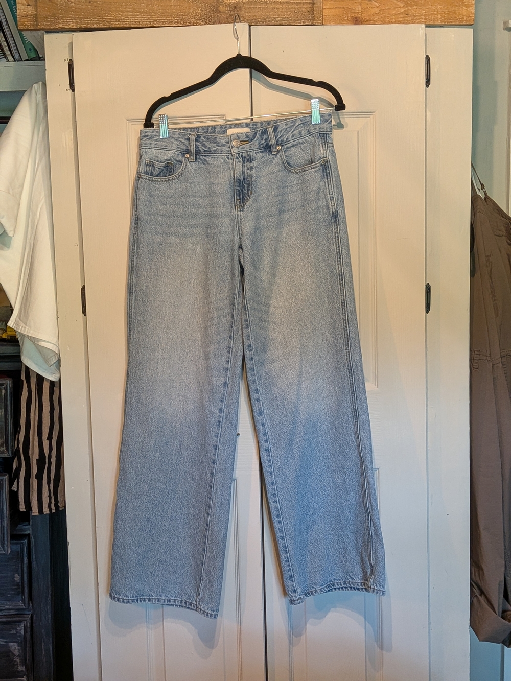 PacSun Light Blue Straight Leg Women's Jeans